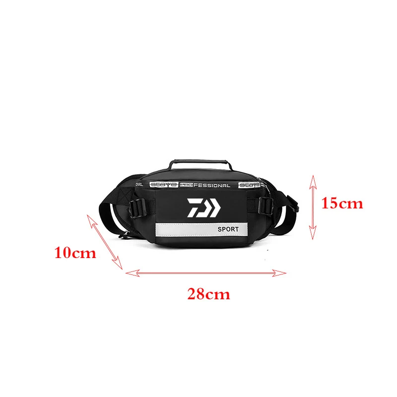 daiwa new multicolor waist packs waterproof running fishing bag outdoor sports belt bags riding phone fanny pack gym belt bags free global shipping