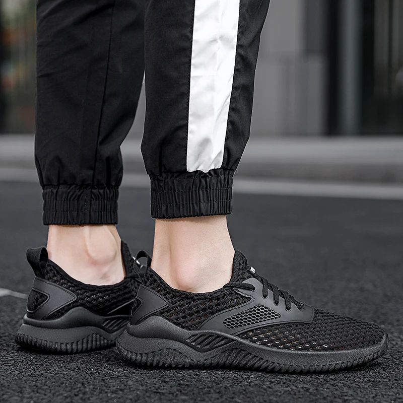 Tenis Masculino Tennis Shoes For Men Sneakers Breathable Mesh Outdoor Slip on Athletic Wear-resistant Sport Shoes Chaussure