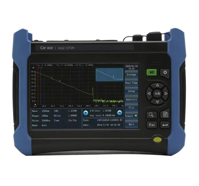 Волоконно оптический тестер хорошего качества серия Ceyear 6422 120 км 850/1300 1310 нм