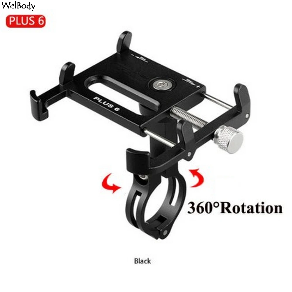 GUB Plus 6 Вращающийся на 360 градусов MTB держатель для телефона мотоцикла поддержка GPS