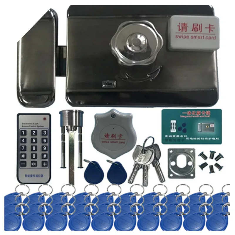 Система контроля доступа к двери и воротам 12 В постоянного тока Электронный