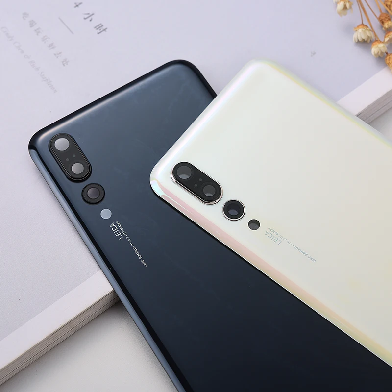 Оригинальный Huawei P20 Pro задняя крышка корпуса дверь Сменный Чехол для P 20 со