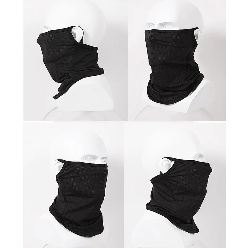 

Face Cover Bandanas UV Protection Neck Gaiter Scarf Headwear Anti Dust for Outdoors Sports TC21