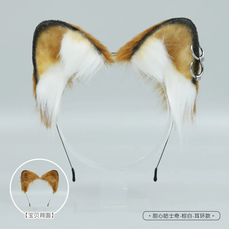 Головные уборы в стиле &quotЛолита&quot с пушистыми собаками и кошачьими ушками