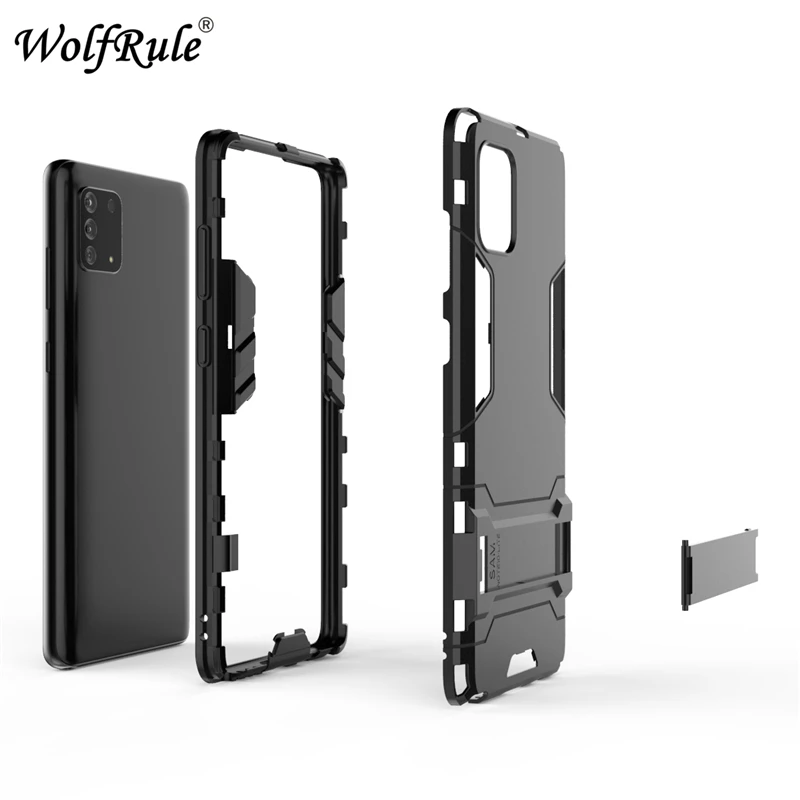 For Samsung Galaxy Note 10 Lite Case Holder Armor Fundas Cover for 6.7" | Мобильные телефоны и аксессуары