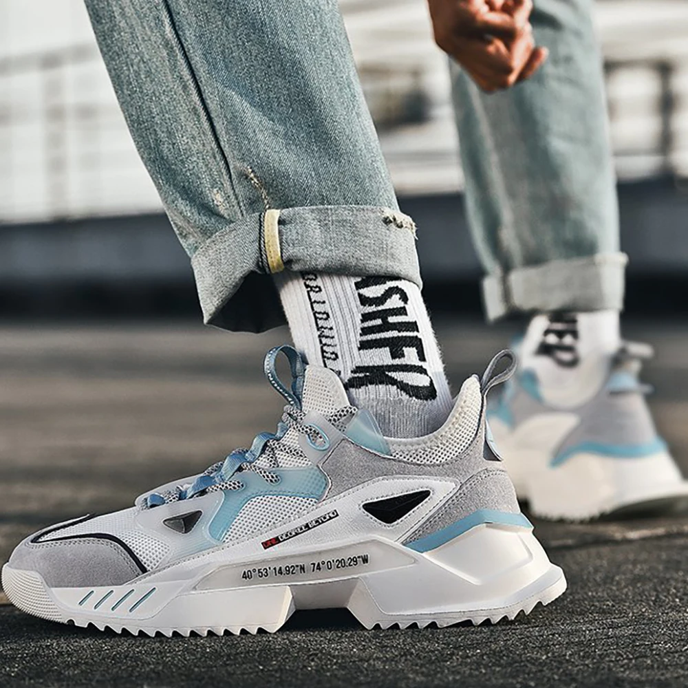 Повседневная дышащая обувь для мужчин Новое поступление Осенние сетчатые