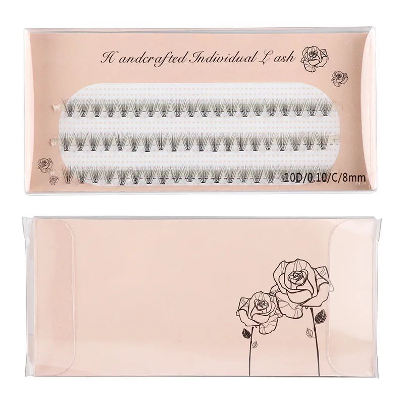 

Eyelash Extension Curl 8-12mm Mink Eyelash Extension Volume Natural Lash Individual 3D False Eyelashes Set Professional Salon