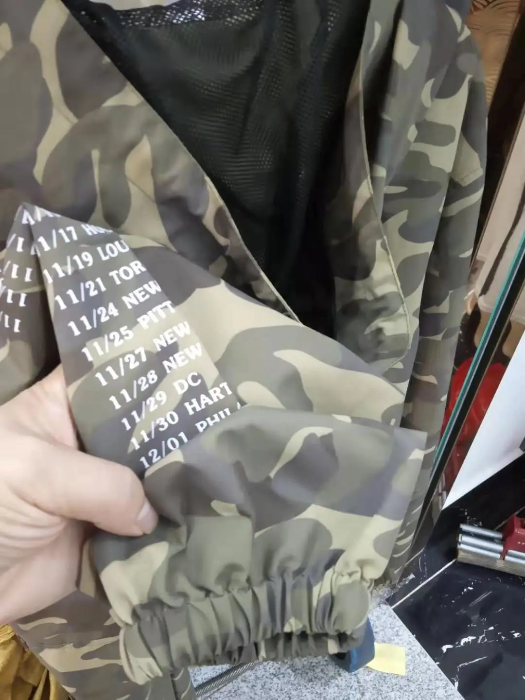 The New AstroWorld Jacket Men Women Travis Scott Jackets James Casual AstroWorld Outwear Coats NO BySTANDERS TOUR