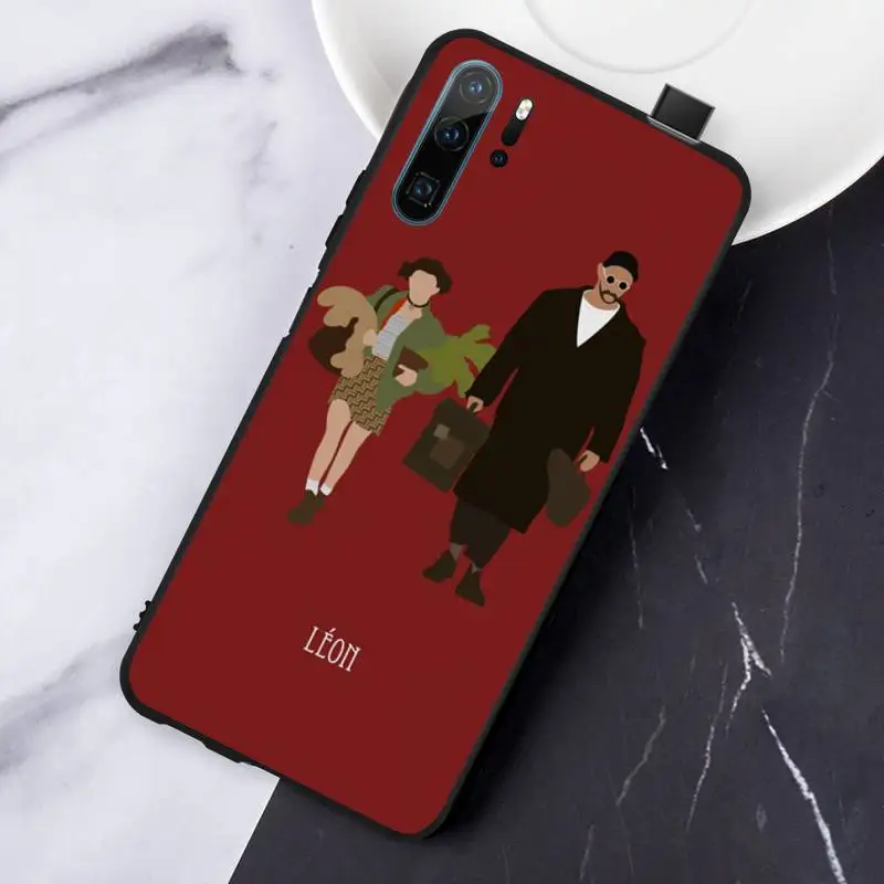 

Leon Matilda Natalie Portman TV series Phone Case For Huawei honor Mate P 10 20 30 40 Pro 10i 9 10 20 8 x Lite
