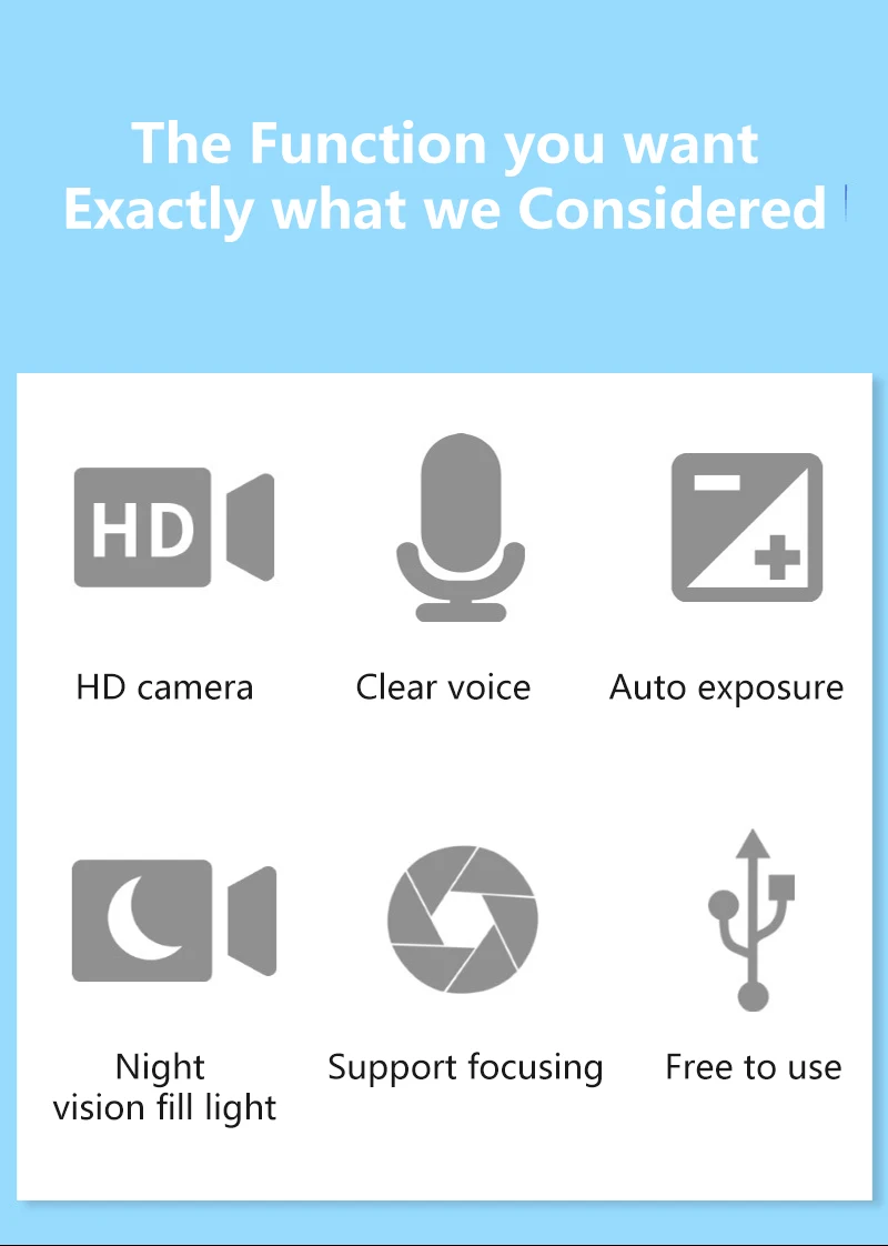 LED1200P HD 100 Вт Пиксельная веб-камера для настольного ПК Компьютерная видеокамера с