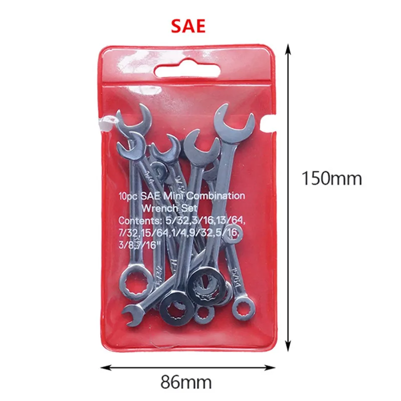 Набор миниатюрных гаечных ключей комплект комбинированных динамометрических из