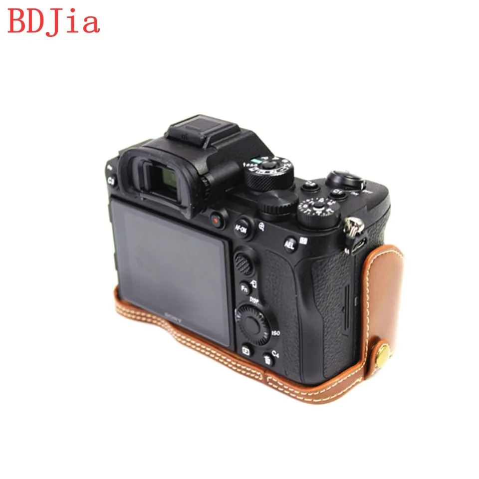 Новейший Модный чехол сумка для камеры sony A7RM4 A7R4 A9II A9M2 из искусственной кожи с