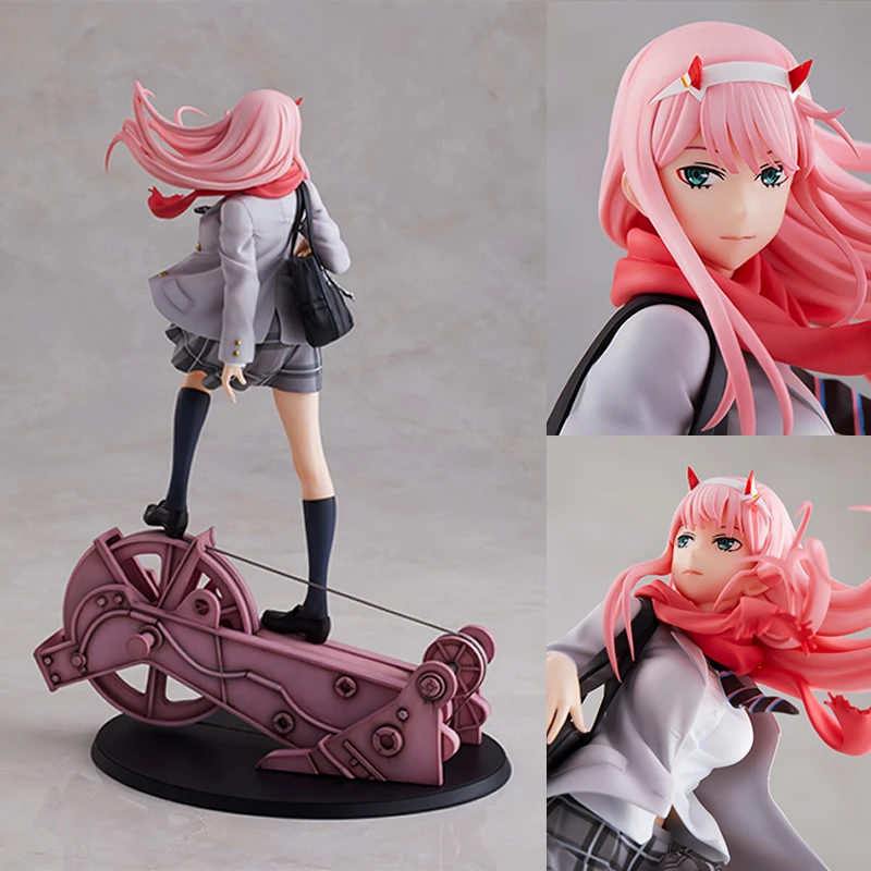 1/7 любимый в FranXX Zero Two Uniform ver. Неокрашенная фигурка GK смола белая модель улучшенная