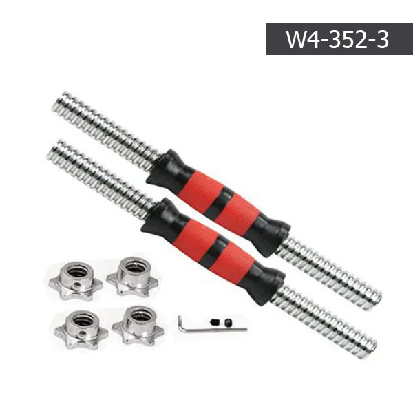 Colour rubber rod Общие Твердые гантели стержень для кормления гайка для спортзала Halter Bars Gewichtheffen спортивные тренировочные фитнес аксессуары - Цвет: Colour rubber rod