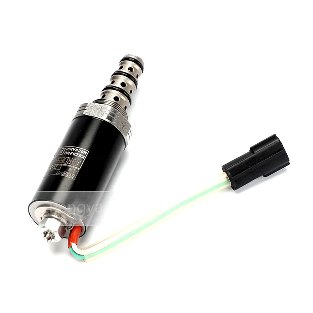 

free shipping Excavator Spare Parts Hydraulic Pump Solenoid Valve Kobelco KDRDE5KR-20/40C07-203A SKX5P-17-208 for SANY 135 335