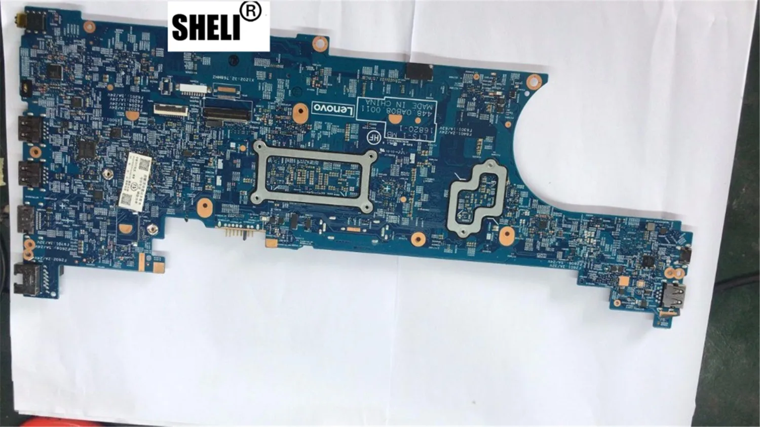 

Материнская плата SHELI 448.0AB06.0011 для Lenovo Thinkpad T570 P51S, материнская плата для ноутбука I7 7500U DDR4 100%, протестированная работа