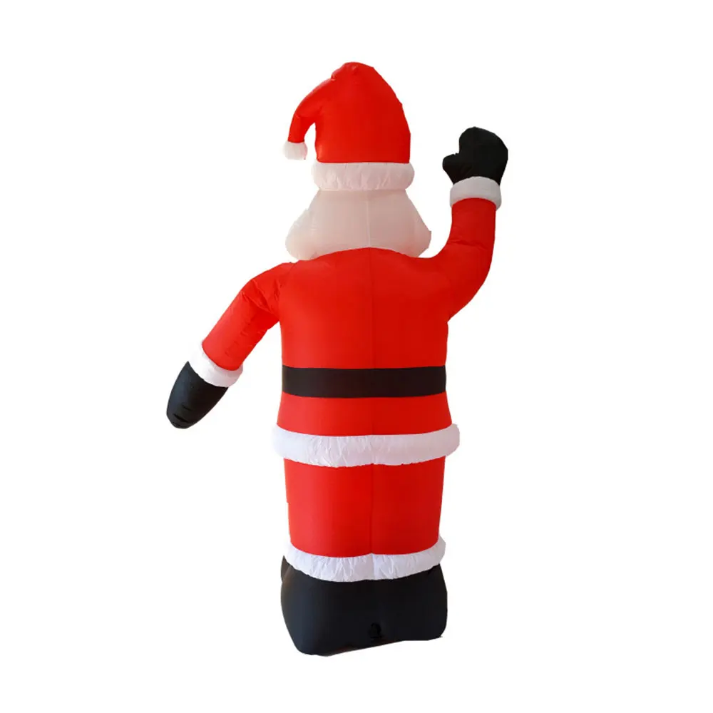 

Christmas Air Inflatable Inflatables Santa Claus Cute 240cm Inflatable Statue Giant Yard Garden