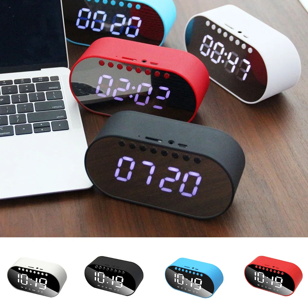 Светодиодный Будильник домашние цифровые часы с поддержкой двойного