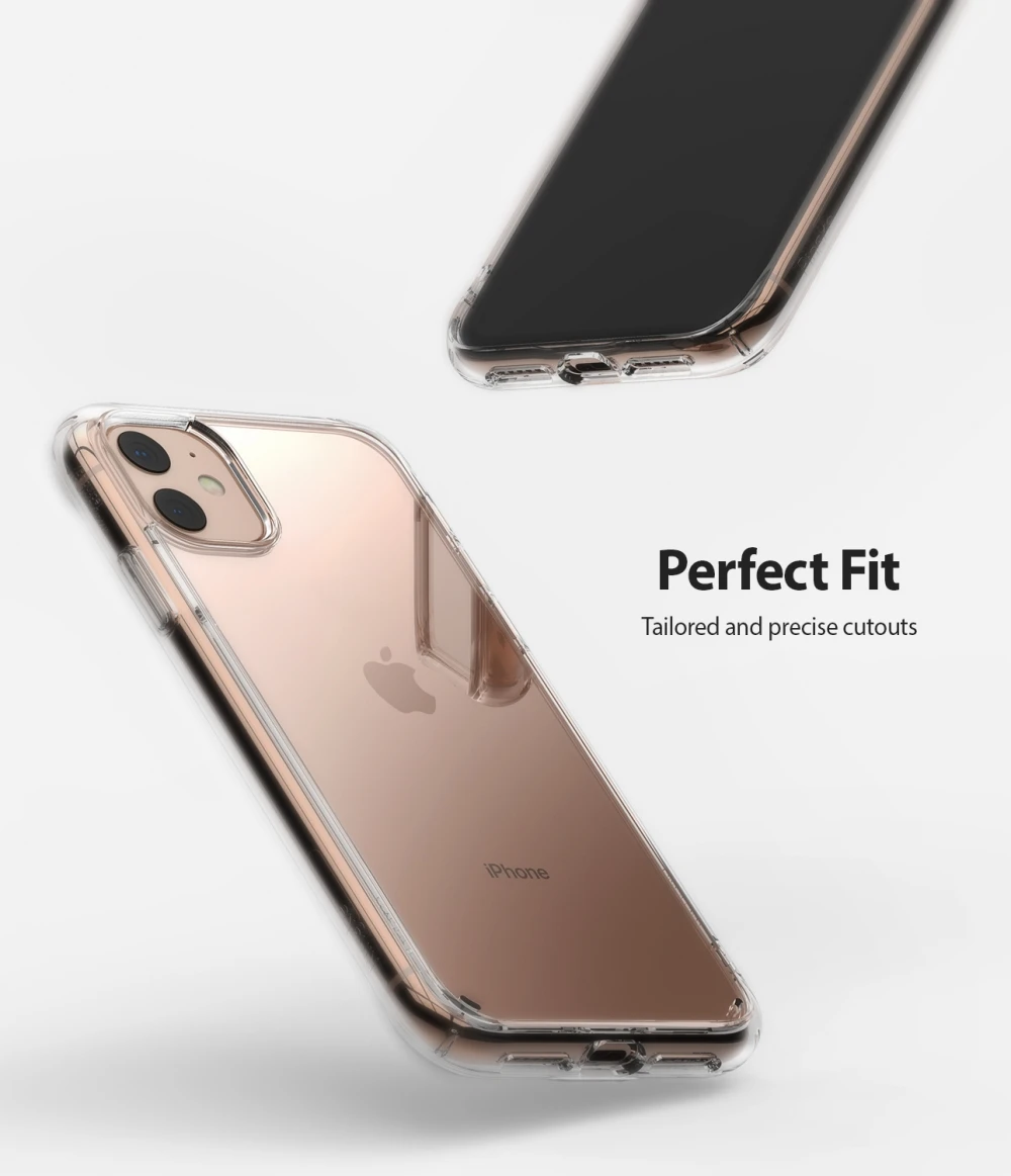 Ringke чехол Fusion для iPhone 11, прозрачный чехол из поликарбоната и мягкий чехол из ТПУ в стиле милитари, чехол для iPhone