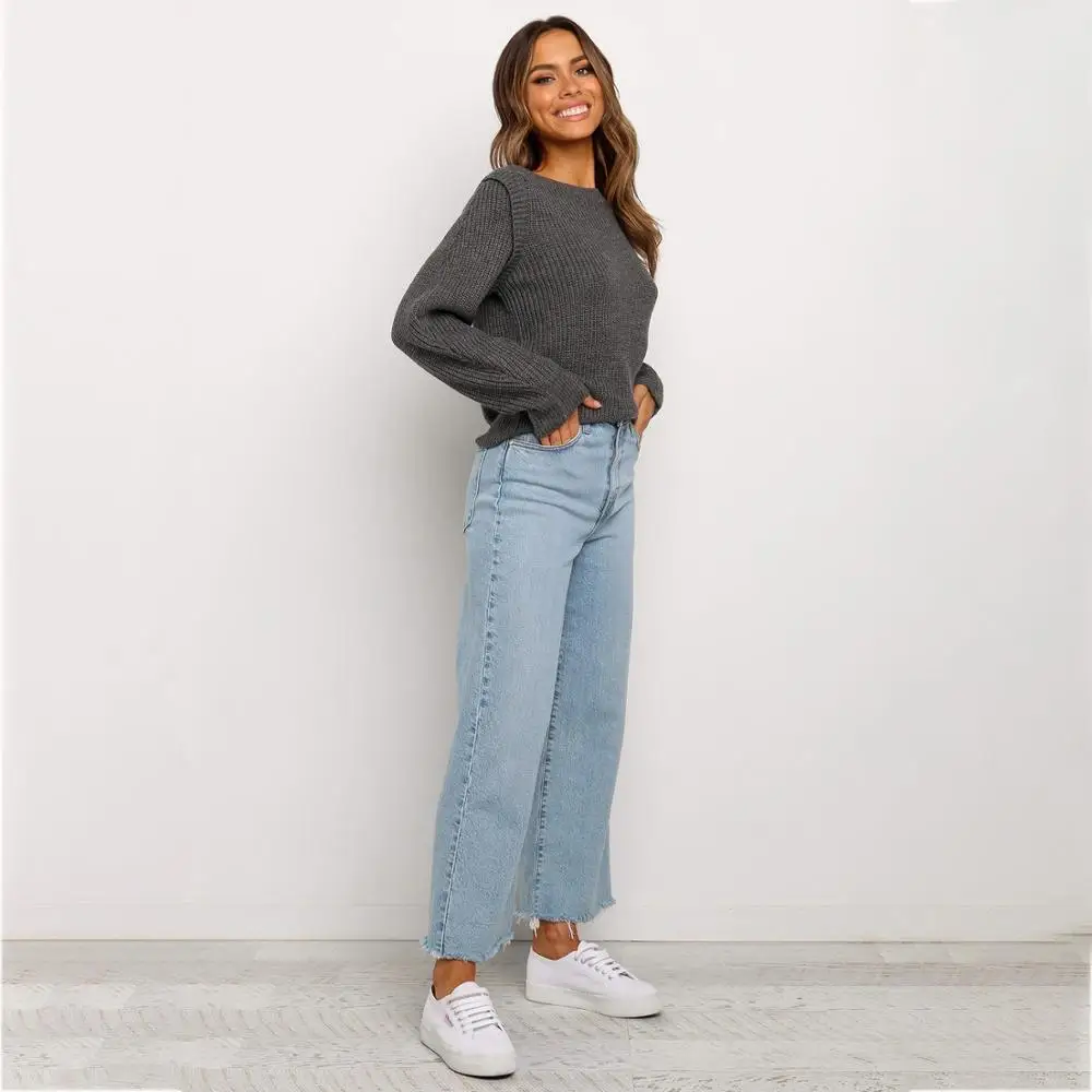 Женский свитер 2020 Африканский осенний пуловер с принтом Свободный вязаный