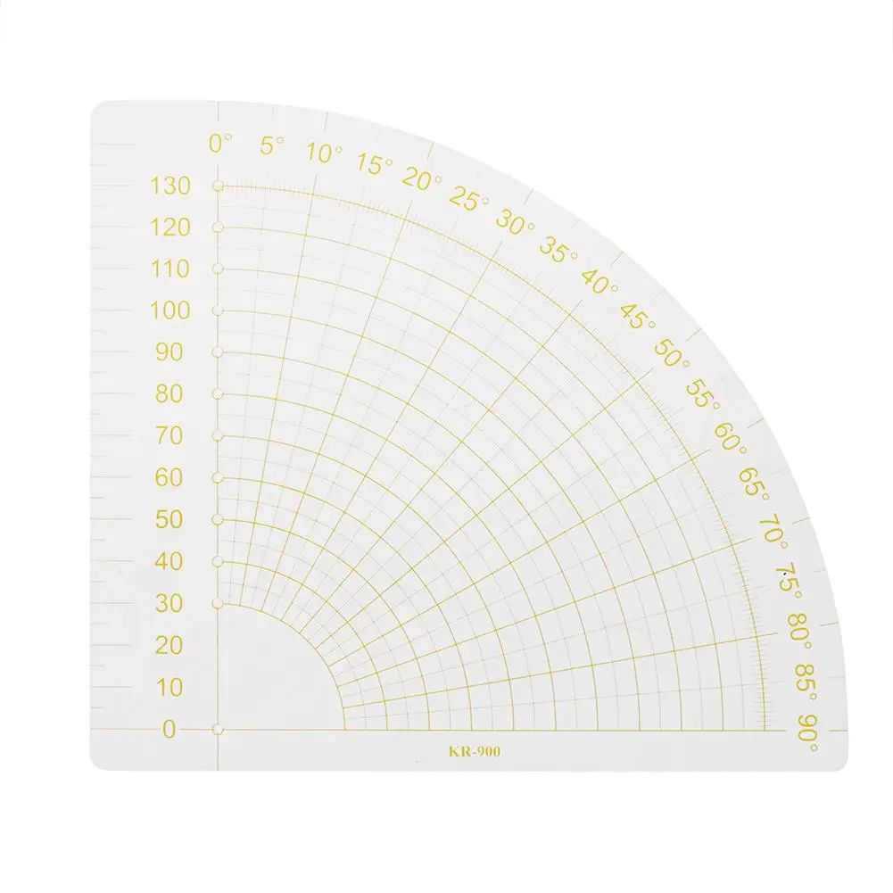 Fan Shape Ruler Foot Seam Quilting Patchwork Scrapbooking High Quality Measuring Tool Tailor Craft DIY Sewing | Канцтовары для