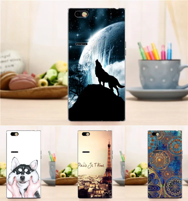 New Soft Silicon Cartoon Case For Nextbit Robin Flower Crown Tower Pattern Shell Cover for 5.2inch | Мобильные телефоны и