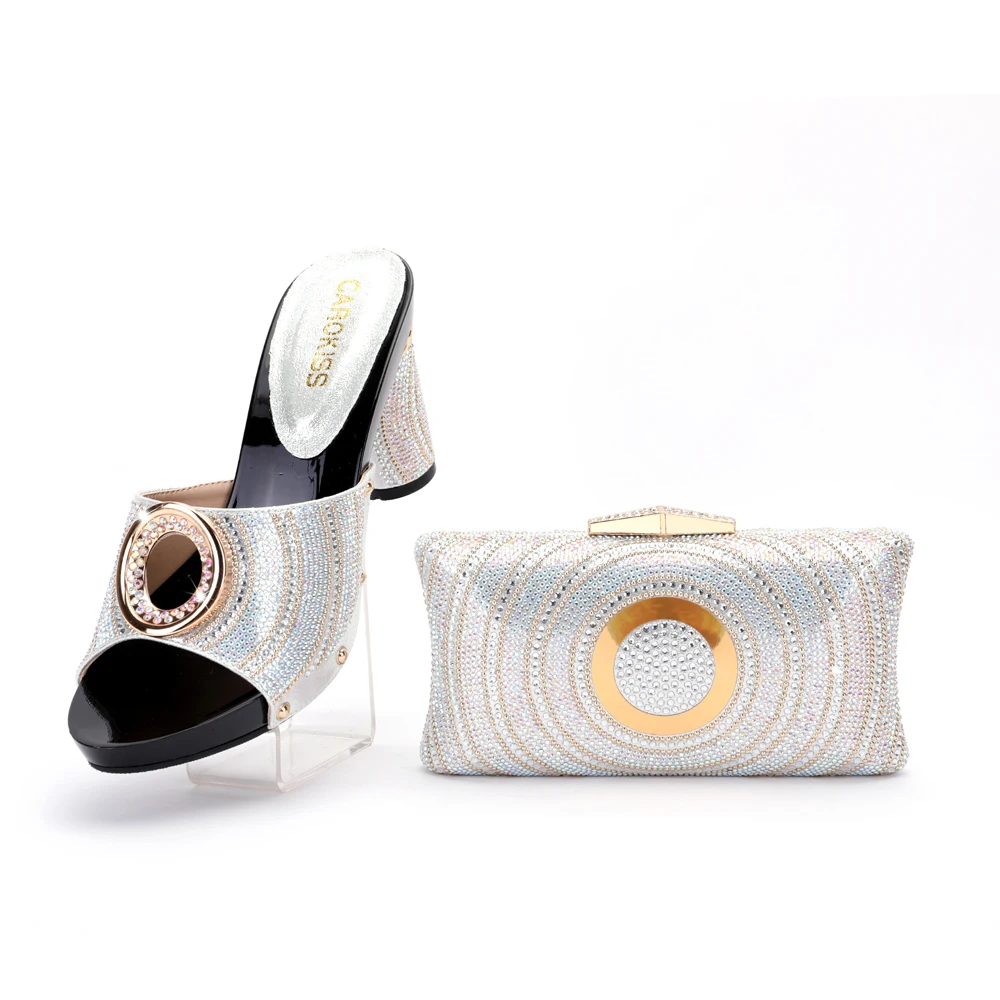 2021 итальянские дизайнерские африканские и нигерийские вечерние туфли на высоком