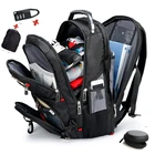 Мужской рюкзак для ноутбука 15,6 дюйма с внешним USB зарядкой, швейцарские Компьютерные рюкзаки, Противоугонный рюкзак, водонепроницаемые сумки с 3 подарками