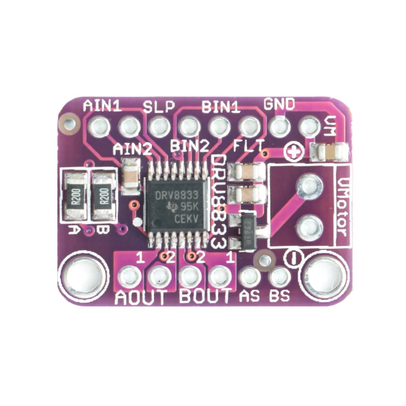 Модуль драйвера DRV8833 2 канальный модуль управления двигателем с шаговым