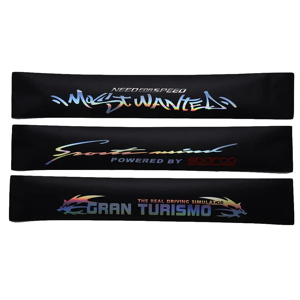 

New Laser Reflective Letters 8 X 52 PVC Windshield Banner Strip Racing Stripe Sticker Front Rear Window Car Visor Decorative