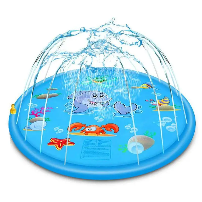 

PVC Inflatable Cushion Baby Kids Spray Water Game Pad Outdoor Lawn Children Play Water Mat Boys Girls Summer Gifts