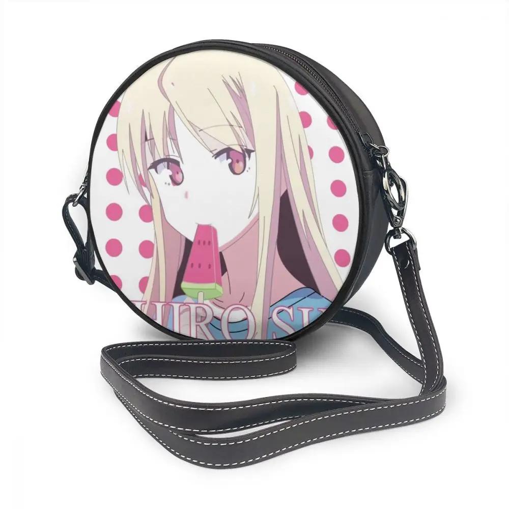 Mashiro Shiina сумка на плечо кожаная высокого качества Модные женские сумки с узором