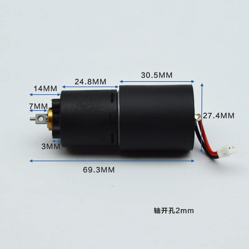 Планетарный редукторный двигатель 24 мм постоянный ток 280 3 в 6 12 В 60 об/мин