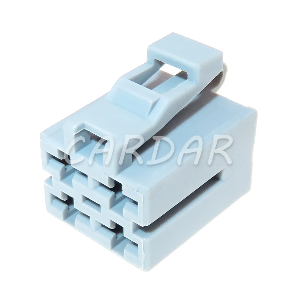 

1 Set 4 Pin 6.3 Series Grey Large Current Plastic Housing Electric Wire Cable Unsealed Socket With Terminal