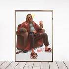 Толстые плакат с изображением Тора и принт Мстители Marvel портрет, холст, живопись, иллюстрация супергероев, настенные картины, украшение для дома