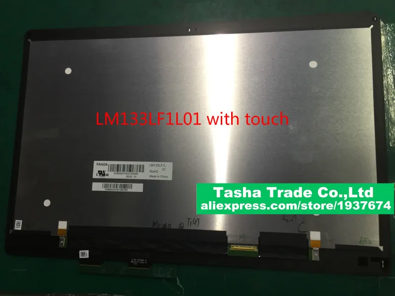 ЖК экран и сенсорный дигитайзер в сборе для Acer N16W1 Spin SP513 51 761D FHD LM133LF1L02 с сенсорной