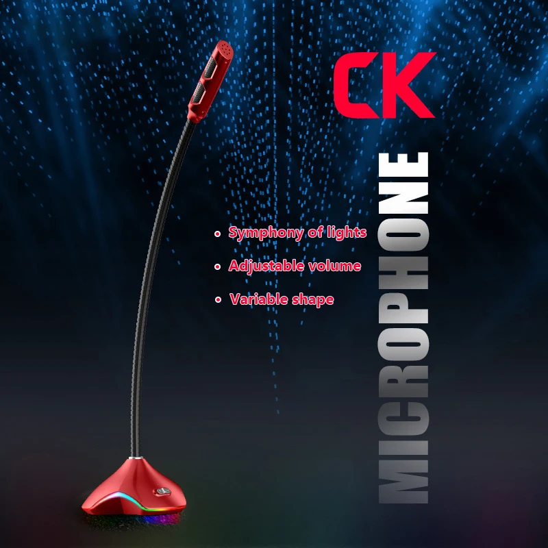 Гибкая подставка мини студийная речь Live игровая микрофонная гусиная петля