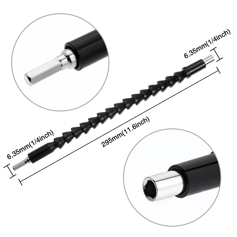 

Repair Extension bars Bits Drill Flexible shaft Workshop Set Supplies Kit
