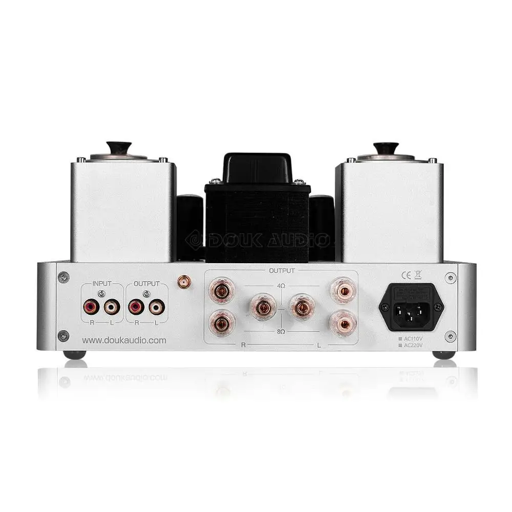 Douk Audio FU50 вакуумная трубка, усилитель мощности Bluetooth 5,0 класса A одноконечный PCM5102 стерео аудио предусилитель