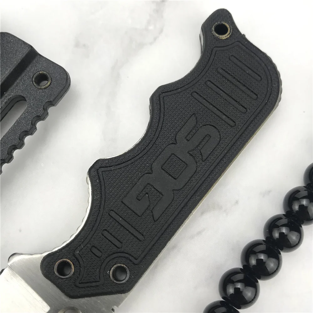 Нож SOG Mini с фиксированным лезвием поясной нож в стиле Танг 1 9 дюйма чехол для