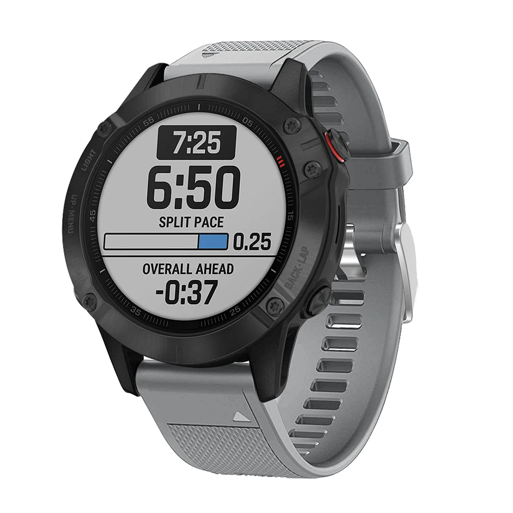 22 мм силиконовый ремешок для Garmin Fenix 6/5/5 Plus Quick Release Band для Garmin Forerunner 935/Instinct/Quatix 5 Smart Watch band