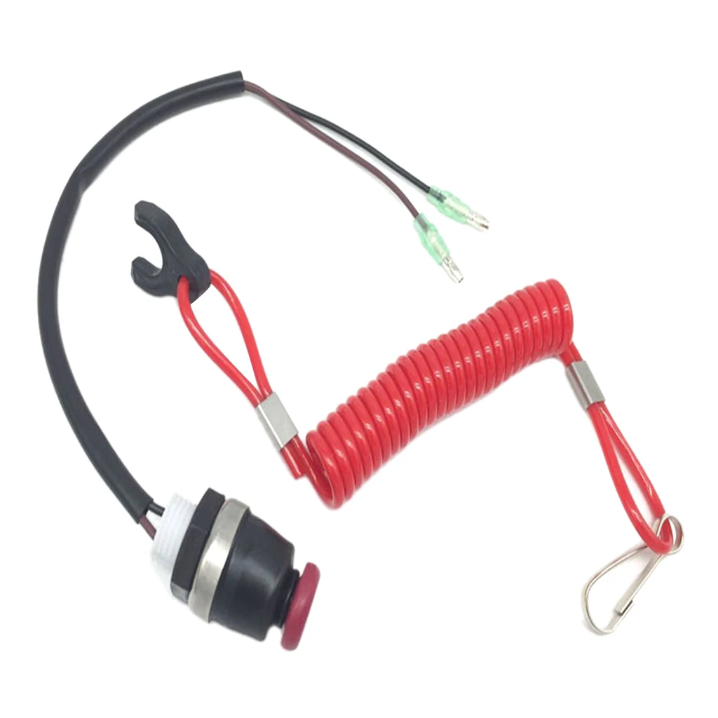 

Good Boat Outboard Engine Kill Stop Switch Safety Tether Cord Lanyard for Honda Dropshipping