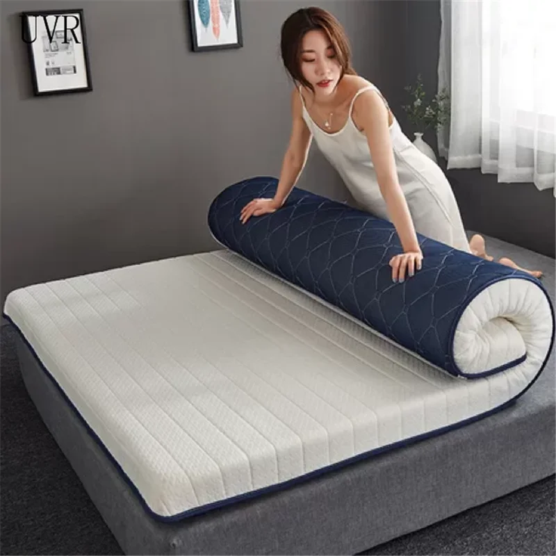 UVR Bedroom Hotel Latex Mattress Memory Foam Filled Tatami Does Not Collapse Fast Resilience Thicken Floor Mat | Мебель