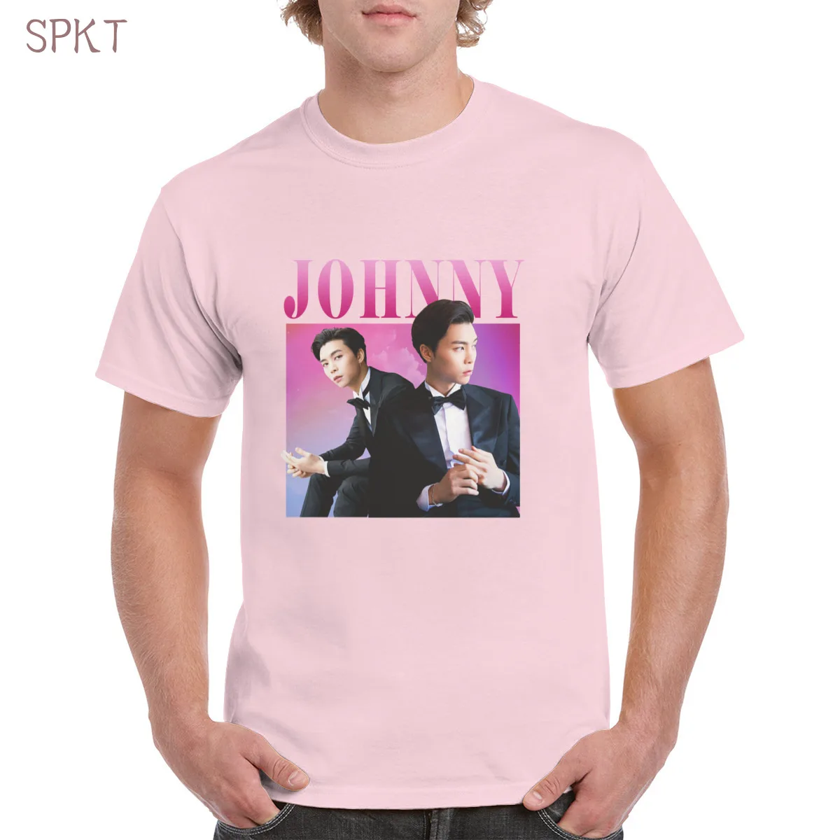 

Johnny NCT 100%Cotton Rami Said Malek T Shirt Top Harajuku Aesthetic T shirt Oversized clothes Female/Man
