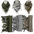 Шарф-шаль унисекс, квадратный шарф в арабском стиле, 100x100 см