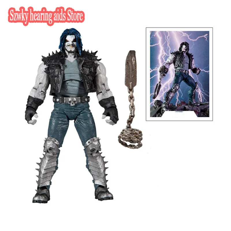 

1/10 Scale Anti-hero McFarlane Storm Wolf Rob 7-inch Action Figure Full Set Doll For Fans Collection