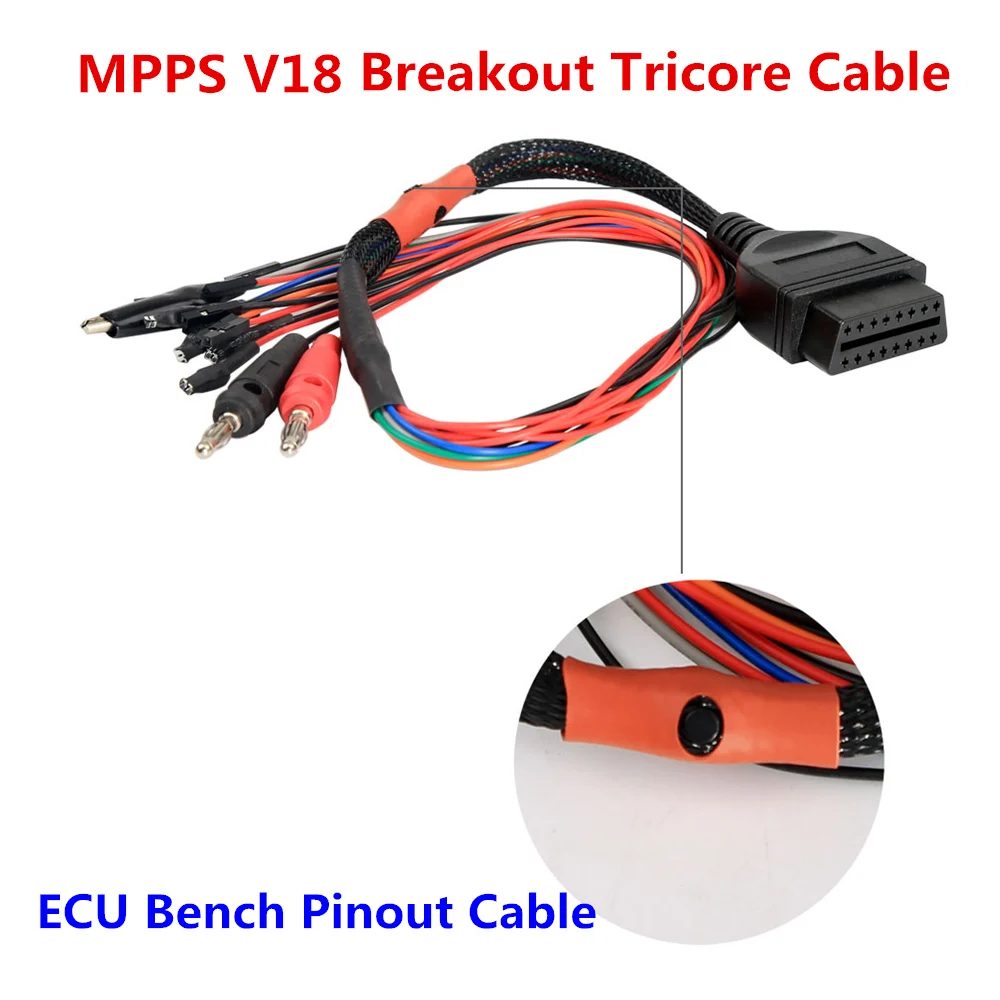 Низкая цена MPPS V21 разрывной тросовой кабель V18.12.3.8 ECU чип для настройки лучше чем V18