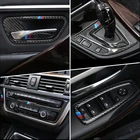 Автомобильный внутренний переключатель передач кондиционер CD панель двери подлокотник Крышка отделка наклейки аксессуары для BMW 3 4 серии 3GT F30 F32 F34 F36