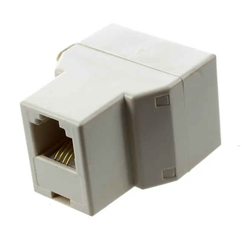 RJ11 4 Pin Женский отклонения в размерах на 1 2 Телефон Сетевой адаптер разъём