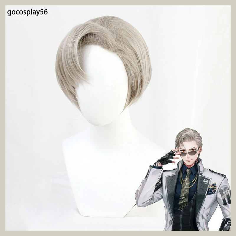 

Touken Ranbu онлайн косплей парик Sanchoumou синтетический термостойкий Хэллоуин ролевые игры для взрослых унисекс